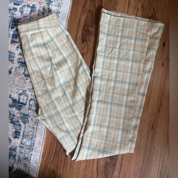 Princess Polly Plaid Flare Pants - Picture 5 of 5